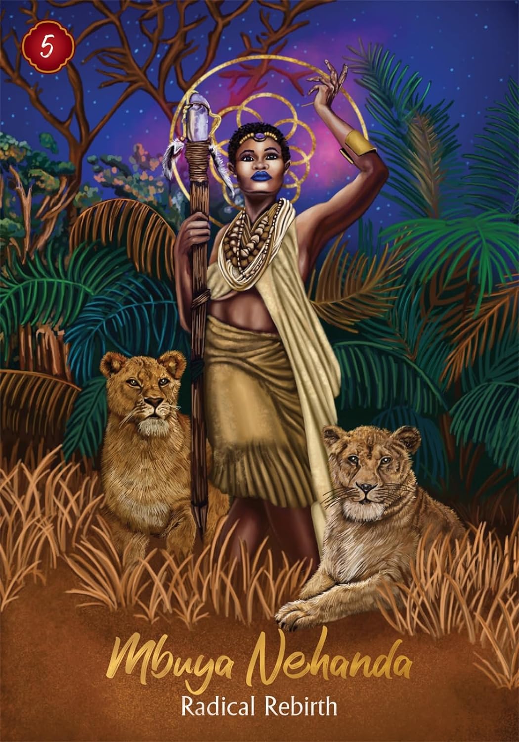 African Goddess Rising Oracle Cards